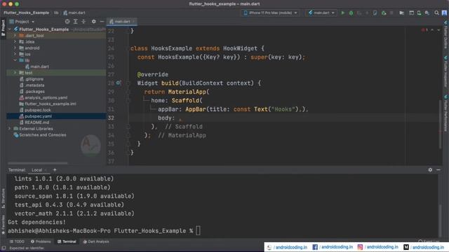 Flutter : Hooks Replace Statefulwidget | Easiest way | ** Hooks series link in desc ** | amplifyabh смотреть онлайн