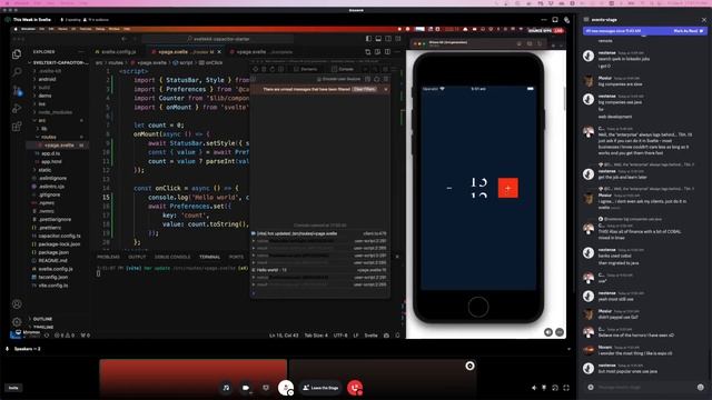 This Week in Svelte (2023 September 8) - SvelteKit 1.24.1, Capacitor walkthrough, reusing prop type смотреть онлайн