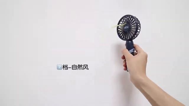 New Portable Mini Handheld Fan USB Charging Desktop Small Fan Third Gear Adjustment Creative Lanyar смотреть онлайн