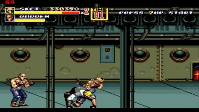 Streets Of Rage 2 (Sketch Turner) Прохождение SEGA смотреть онлайн