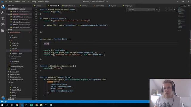 [JavaScript] Programming Chess Looking into some Web RTC. For network peer to peer. смотреть онлайн
