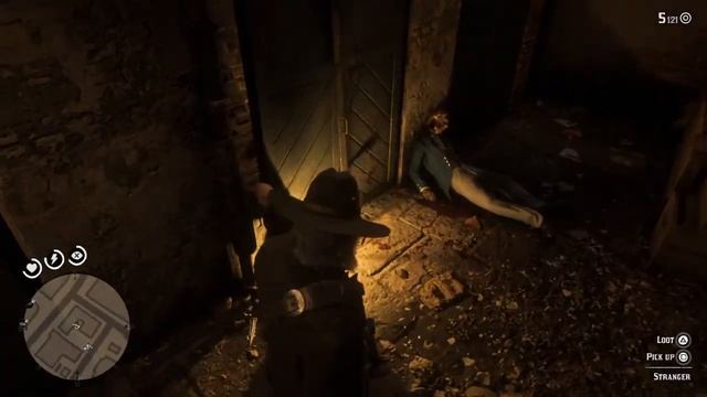 RDR2 Van Helsing Hunts Vampire and leaves him in front of church смотреть онлайн