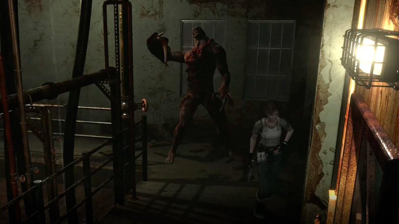 Resident Evil 0 part13. Тиран вернулся. Новое сражение.mp4