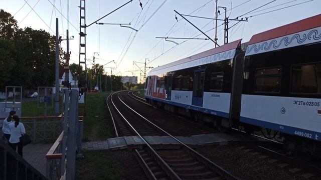 Подборка электропоездов ЭП2д и ЭГ2Тв Иволга 2.0 | МЦД Лобня - Одинцово Савеловское направление ЖД смотреть онлайн