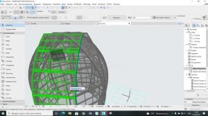[ArchiCAD] - Навесная Стена: Создаем башню "Навестной Стеной"