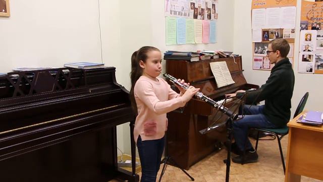 01 Мокроусова Oboe менуэт смотреть онлайн
