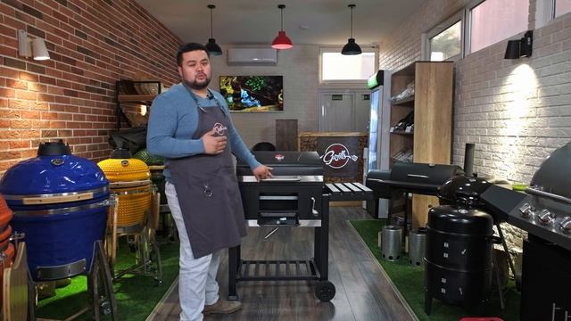 Угольный гриль "DS-34" от магазина Grills.uz смотреть онлайн