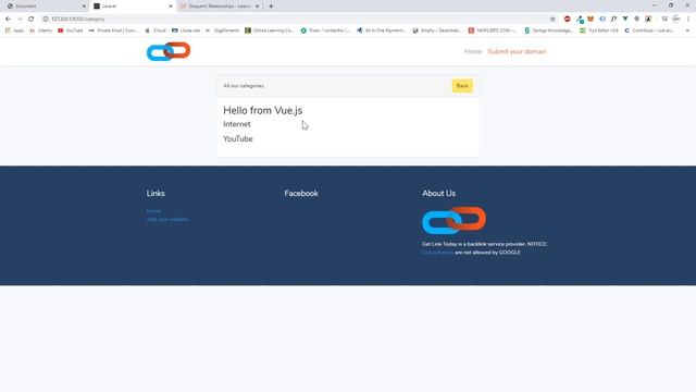Laravel and Vue.js some extra for PART 7 смотреть онлайн
