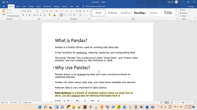 Introduction to python Pandas смотреть онлайн