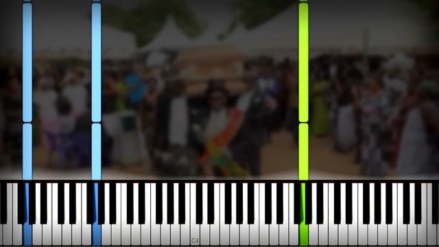 Vicetone - Astronomia (Coffin Dance Meme Song) Piano Tutorial (Sheet Music + midi) WITHOUT SOUND! смотреть онлайн