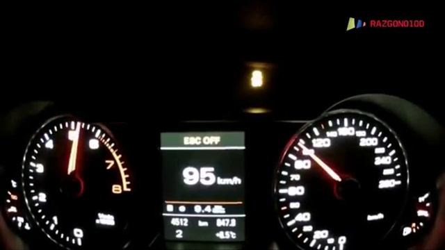 0011 Audi A4 2012 года 170 л с Разгон смотреть онлайн