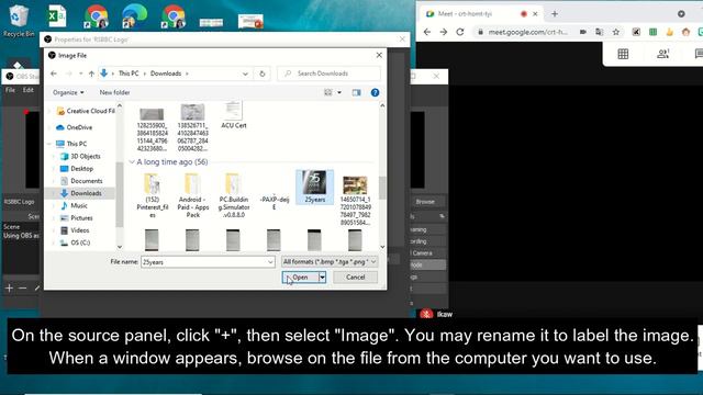 Using OBS as Camera on Google Meet смотреть онлайн