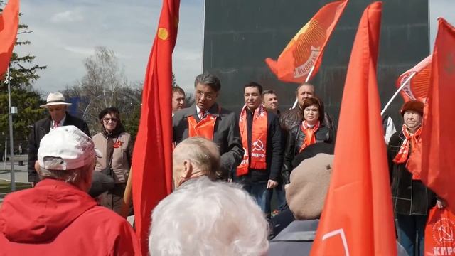 Первомай в Уфе 2021 (КПРФ, движение За новый социализм, Левый фронт) смотреть онлайн