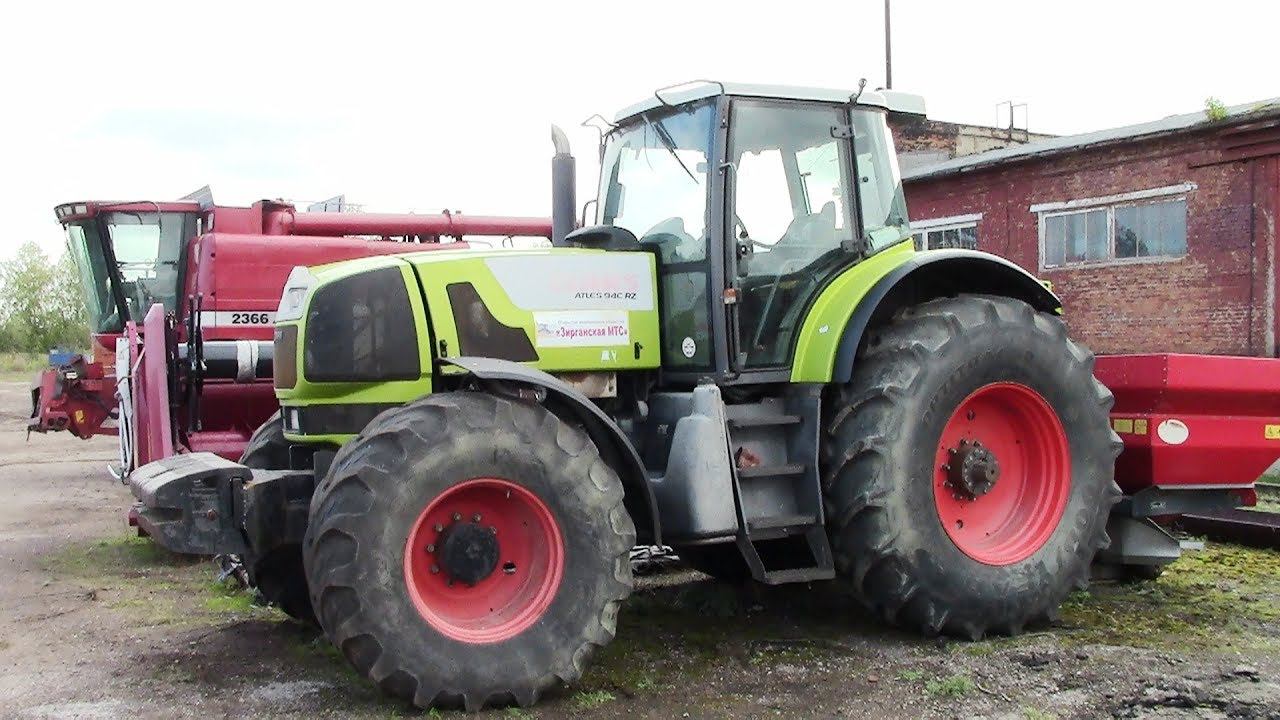 Европейский конкурент КИРОВЦУ и JOHN DEERE 8430, не выдержавший гонки - CLAAS Atles 946 RZ смотреть онлайн