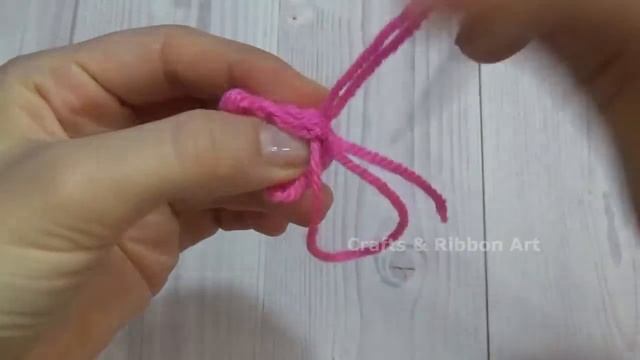 Amazing Trick with Fork - Easy Woolen Rose Making - Hand Embroidery Hack - DIY Woolen Flowers смотреть онлайн