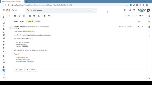 Creating gnomio account for hosting Moodle смотреть онлайн
