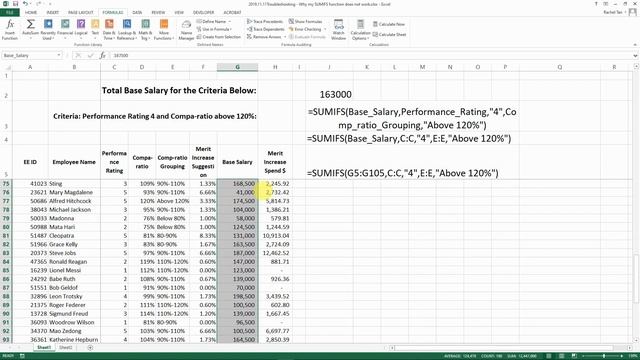 Troubleshooting: Why my SUMIFS function does not work? смотреть онлайн