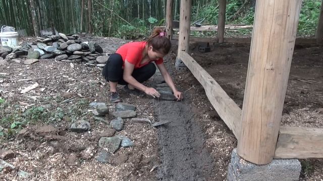 FULL VIDEO: 30 Days BUILD LOG CABIN, Technique Building Wooden House / Hoa Thiên Lý Build Life смотреть онлайн