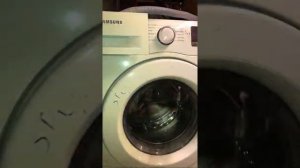 (SLOW MO) SAMSUNG WF80F5E0W4W MEGA UNBALANCED SERVICE MODE SPIN!!