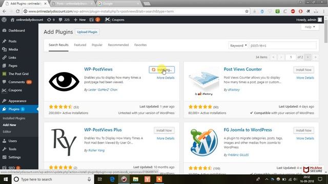how to view post views of your wordpress website смотреть онлайн