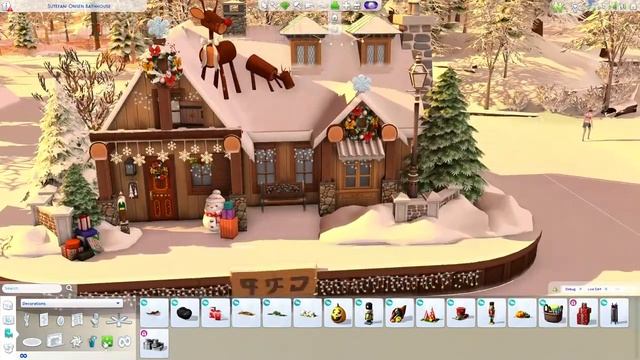 Snow Globe ?❄ | The Sims 4 - Speed Build (NO CC) смотреть онлайн