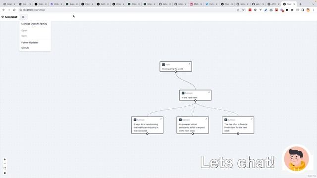 Open Source: Updating an AI Mind Mapping Tool to add ChatGPT support смотреть онлайн