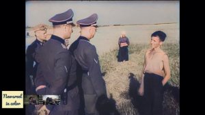 Генрих Гиммлер совершает визит в Минск 1941 год.