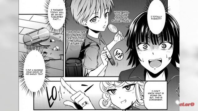 Fubuki, I'm Saitama's Girlfriend Now, If You Want, You Can Stay At Home And Watch Us... Comic Dub смотреть онлайн