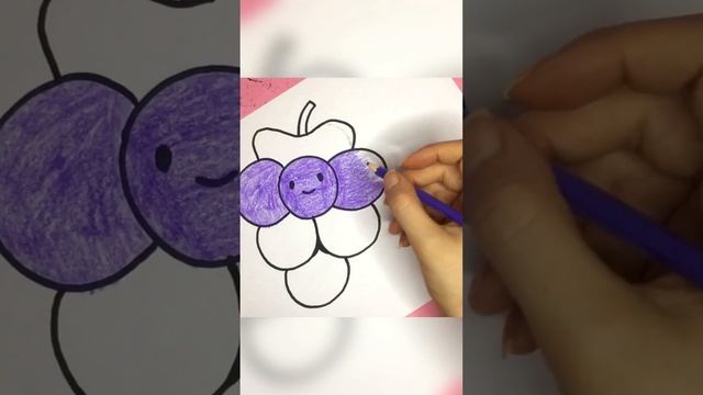 رسم عنب #drawing #drawingforkids #preschool #art #firstdrawing #guideddrawing #drawingskill #art смотреть онлайн