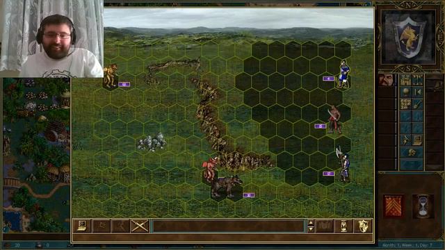 Heroes 3 HotA - From the Depths of Hell - Custom Map - Impossible Difficulty - Week 1 смотреть онлайн