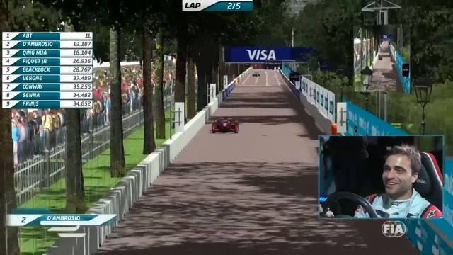 Fans vs Racing Drivers - Formula E Simulator eRace LIVE From London - Sunday - Presented by Visa смотреть онлайн