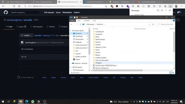 Apache Spark con Python - Parte 0 - Configuración del ambiente (Windows) смотреть онлайн