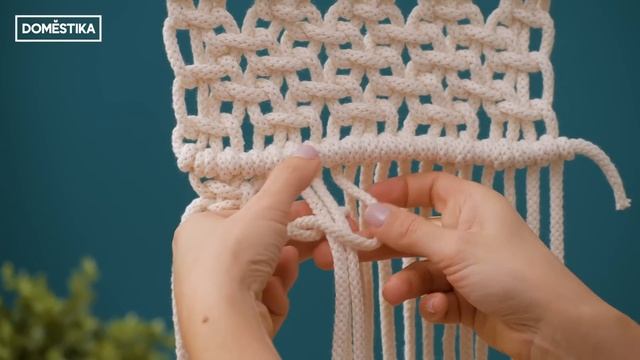 TUTORIAL Macramé: Nudos Básicos Paso a Paso | Belén Senra | Domestika смотреть онлайн