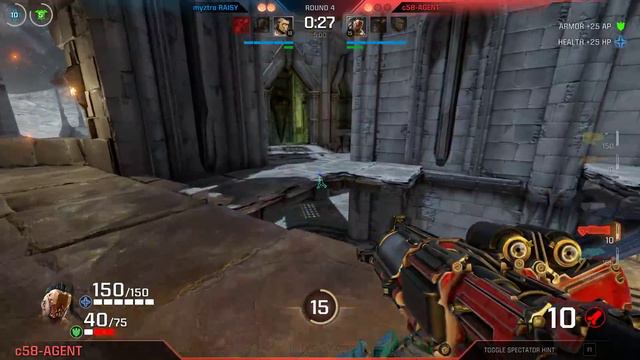 c58-AGENT – Raisy, WB semi (125 FPS Cup #107 Quake Champions) смотреть онлайн