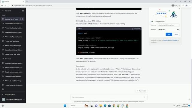 Remove 13 from python string смотреть онлайн