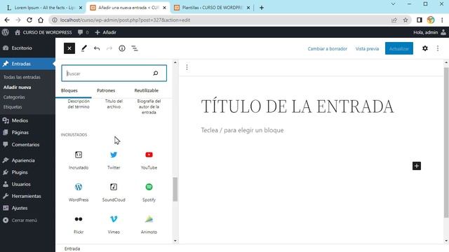 Novedades de Wordpress 6 смотреть онлайн