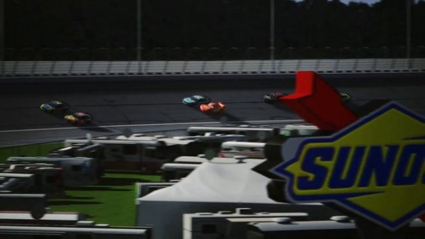 Lighting McQueen VS Real Nascar Cars - Assetto Corsa