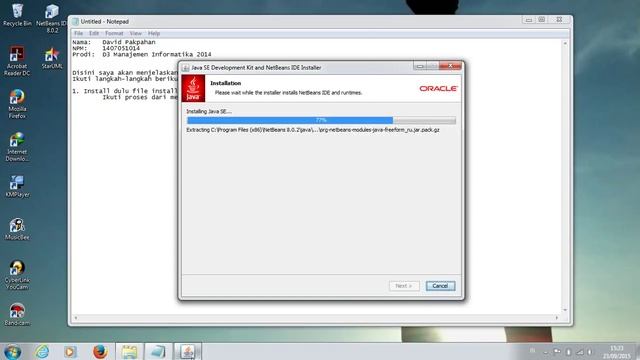 Tutorial install Java JDK dan NetBeans IDE 2015 09 23 15 09 37 730 смотреть онлайн