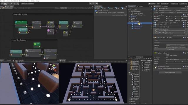 Unity bolt powerup & scoring system - Make games without coding - Chop-Man #8 смотреть онлайн