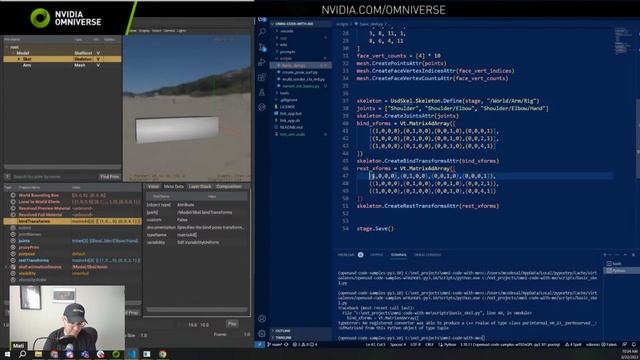 Creating a Basic Arm Skeletal Rig Using the OpenUSD Python API смотреть онлайн