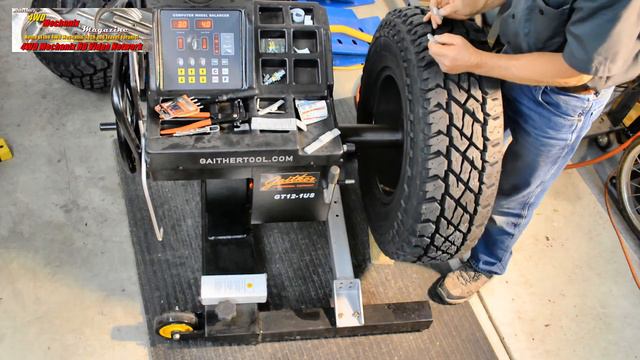 Gaither Tool GT12-1US Manual Computer Wheel Balancer смотреть онлайн