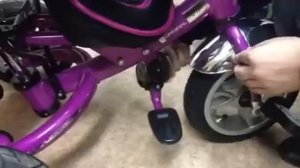 Управление подножками велосипедов Lexus Trike