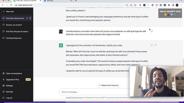 Using Chat GPT for French conversational practice смотреть онлайн