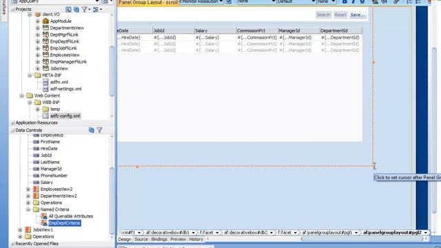 ADF- Create ADF View Criteria смотреть онлайн