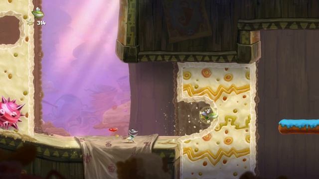 Rayman Legends - Walkthrough Part 22 - What the Duck ? ( All Teensies - Wii U ) смотреть онлайн