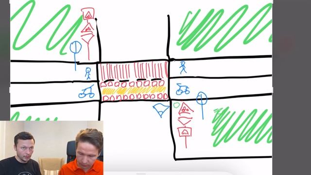 Проектируем пересечение велодорожки с автодорогой | Выпуск 27 смотреть онлайн