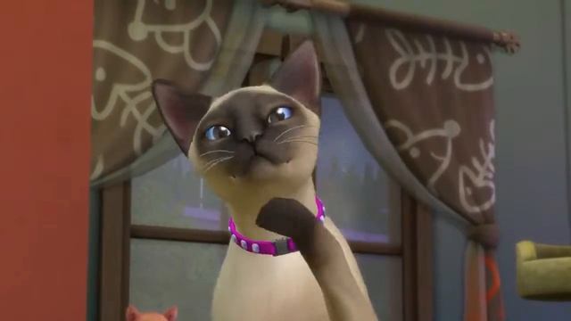 «The Sims 4 Кошки и собаки» создание котят и собак Интересная игра Для детей смотреть онлайн