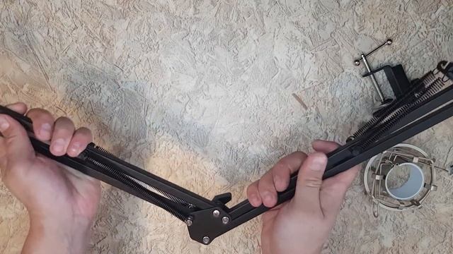 СТОЙКА ПАНТОГРАФ ДЛЯ МИКРОФОНА С ALIEXPRESS (SAMSON C01UPRO) смотреть онлайн