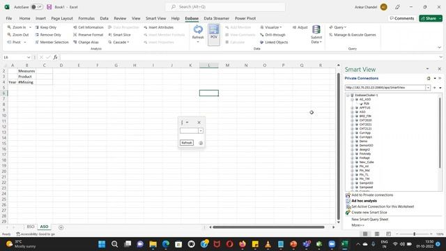 Essbase Transparent Partition Simple Case | Oracle Essbase Partition | Essbase ASO | BSO to ASO BIS смотреть онлайн