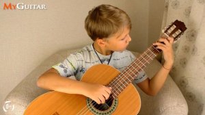 "Испанское каприччио". Г. Гильермо. Исполняет Артём Москалик (9 лет). Ноты + Табы.